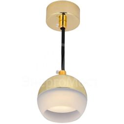 Светильник 4012 подвесной под лампу GX53 золото IEK LT-UCB0-4012-GX53-1-K22