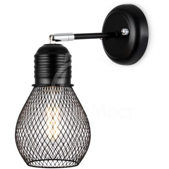 Светильник Kaisa 60Вт E27х1 IP20 бра настен. Freya FR5069WL-01B