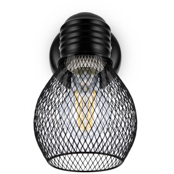 Светильник Kaisa 60Вт E27х1 IP20 бра настен. Freya FR5069WL-01B