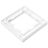 Рамка 1-м Эпика пластик бел. EKF UP1-FPW-01
