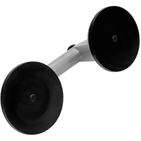 Стеклодомкрат алюминиевый двойной 123 мм, 110 кг Вихрь