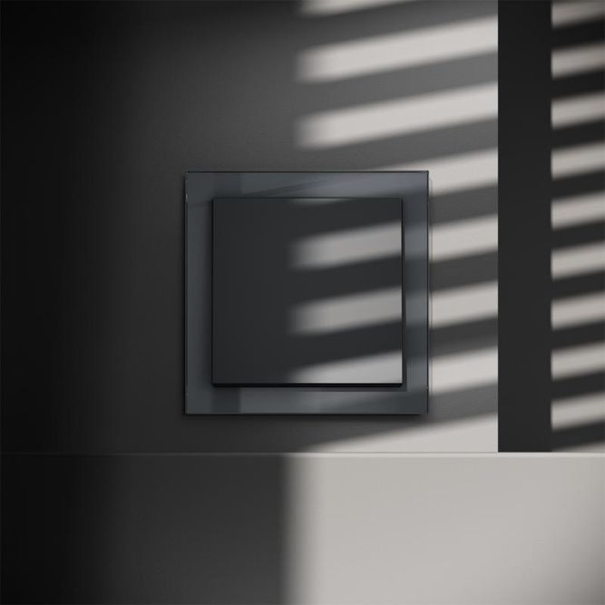 Выключатель 1-кл. СП S70 10А механизм графит Voltum VLS010107