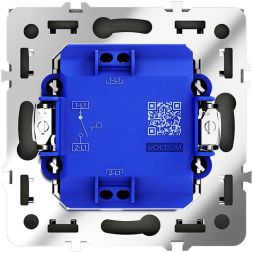 Выключатель 1-кл. СП S70 10А механизм графит Voltum VLS010107