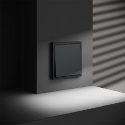 Выключатель 1-кл. СП S70 10А механизм графит Voltum VLS010107