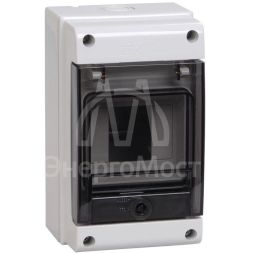 Корпус ОП КМПн-4 Krepta 7 4мод. IP66 пластик. IEK MKP73-N-04-66