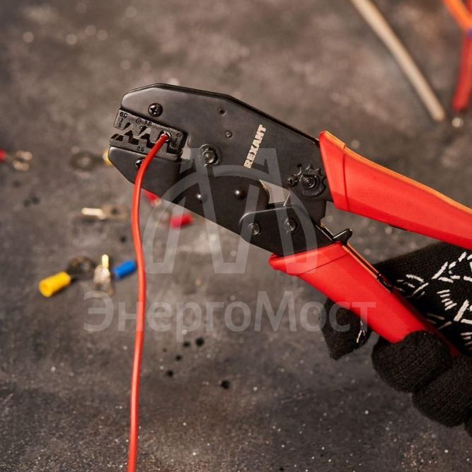 Кримпер для обжима автоклемм неизолир. 0.5-6.0кв.мм HT-230С TL-236C HT-236C Rexant 12-3001