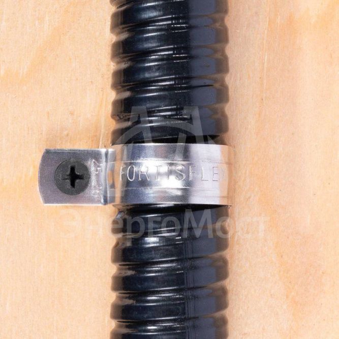 Скоба крепежная однолапковая СМО d19-20мм метал. оцинк. (уп.100шт) Fortisflex 49120