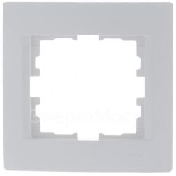 Рамка 1-м Karina горизонт. бел. LEZARD 707-0200-146