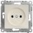 Розетка 1-м СП Pixel 16А IP20 без заземл. защ. шторки механизм беж. TOKOV ELECTRIC TKE-PX-R1SF-C02