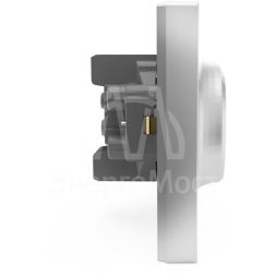 Розетка 2-м СП Pixel 16А IP20 с заземл. защ. шторки в сборе алюм. TOKOV ELECTRIC TKE-PX-R2FZSF-C03