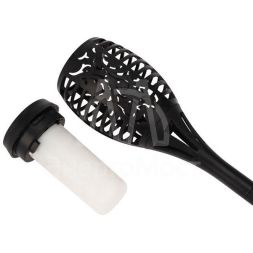 Светильник светодиодный Факел с эффектом пламени с солнечн. панелью и датчиком освещенности Lamper 602-1012