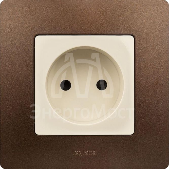 Рамка 1-м Etika какао Leg 672571