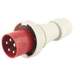 Вилка переносная PPC 035 3Р+РЕ+N 63А 380В IP67 Pro JazzWay 5072435