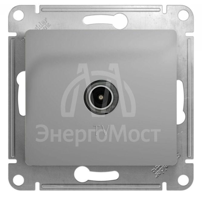 Механизм коннектора TV антенны Glossa алюм. SchE GSL000393