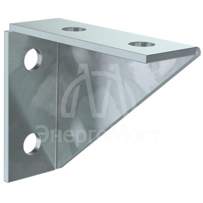 Уголок крепежный двойн. усиленный для STRUT-профиля EZ IEK CLM50D-UUS-107-40