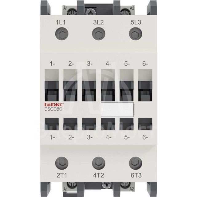 Контактор магнитный YON DSC080 80A 40кВт AC3 3P кат.220В AC YON DSC080-3C00A230