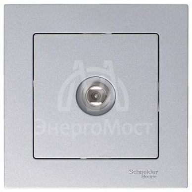 Розетка телевизионная TV AtlasDesign коннектор механизм алюм. SE ATN000393