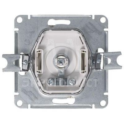 Розетка телевизионная TV AtlasDesign коннектор механизм алюм. SE ATN000393