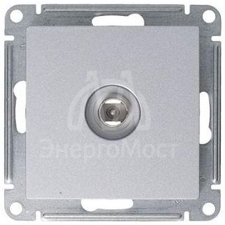 Розетка телевизионная TV AtlasDesign коннектор механизм алюм. SE ATN000393