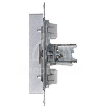 Розетка телевизионная TV AtlasDesign коннектор механизм алюм. SE ATN000393