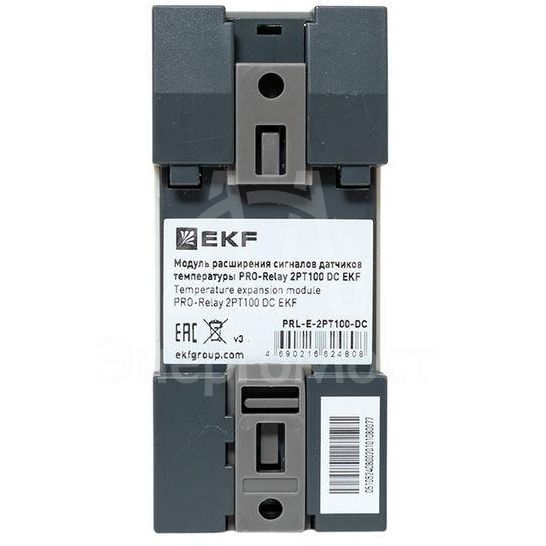 Модуль расширения сигналов датчиков температуры PRO-Relay 2PT100 DC EKF PRL-E-2PT100-DC
