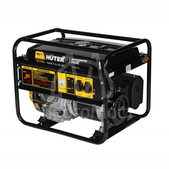 Портативный бензогенератор Huter DY6500L