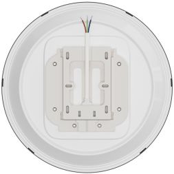 Светильник светодиодный накладной PLAIN 30Вт 4000К IP20 2400лм d260х55мм круг монтажн. платформа в комплекте черн. OGM O18-152
