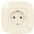 Розетка умная 2К+З Valena Allure 16А 230В сл. кость Netatmo 752694