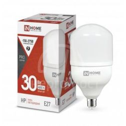 Лампа светодиодная LED-HP-PRO 30Вт 230В 4000К E27 2700лм IN HOME 4690612031071
