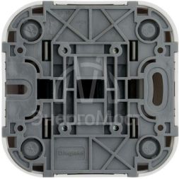Выключатель 2-кл. ОП Quteo 10А IP20 10AX бел. Leg 782202