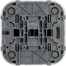 Выключатель 2-кл. ОП Quteo 10А IP20 10AX бел. Leg 782202