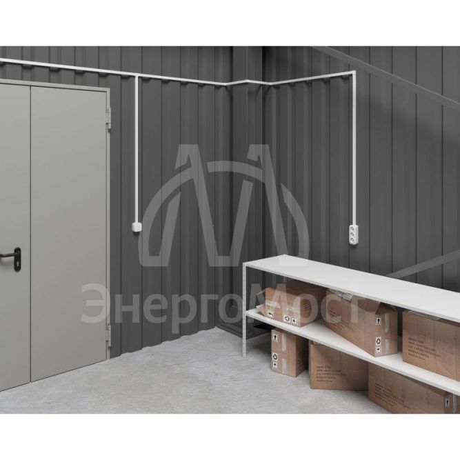 Выключатель 2-кл. ОП Quteo 10А IP20 10AX бел. Leg 782202