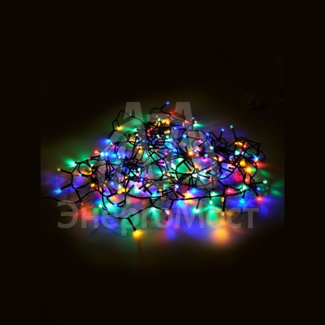 Гирлянда &amp;quot;Нить&amp;quot; 12м LD120-GM-BO 120 разноцветн. светодиодов с контроллером уличная SHLights 4690601041357