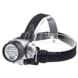Фонарь налобный HL 06M 19LED 3ААА 4 реж. метал. IN HOME 4690612031828