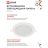 Светильник светодиодный RLP-VC 18Вт 230В 4000К 1440лм 185мм бел. (Аналог Downlight) IP40 IN HOME 4690612023373