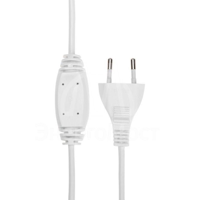 Гирлянда светодиодная &amp;quot;Айсикл&amp;quot; (бахрома) 25х0.6м с эффектом мерцания прозр. провод IP44 230В диоды теплые бел. 588 LED Neon-Night 255-596