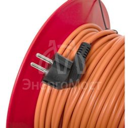 Удлинитель на катушке 4х40м без заземл. 6А IP20 Атлант 2.0 1.3кВт ПВС 2х0.75 PROxima EKF UKA02-06-275-4-40