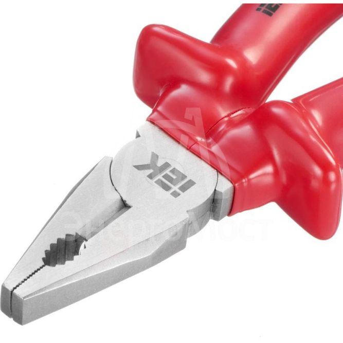 Пассатижи диэлектрические Profi 200мм 1000В ARMA2L 3 IEK A2L3-PL20-K2-200