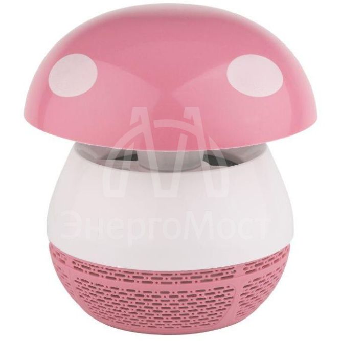 Лампа противомоскитная ERAMF-03 ультрафиолетовая роз. ЭРА Б0038600