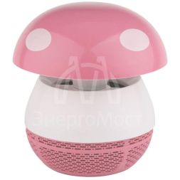 Лампа противомоскитная ERAMF-03 ультрафиолетовая роз. ЭРА Б0038600