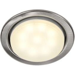 Светильник GX53 встраиваемый точечный мат. хром. IEK LUVB0-GX53-1-K27