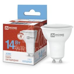 Лампа светодиодная LED-JCDRC-VC 14Вт 230В GU10 6500К 1260лм IN HOME 4690612047973
