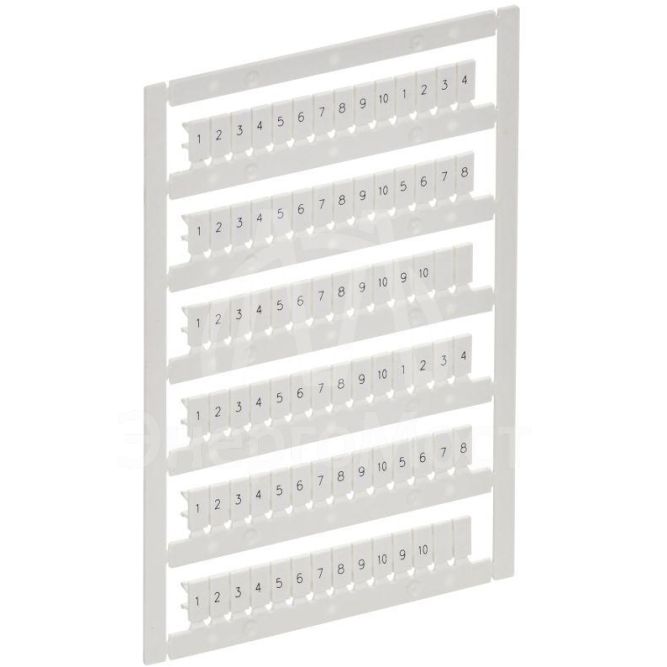 Маркер для CTS/CP 2.5кв.мм &amp;quot;1-10&amp;quot; ARMAFIX IEK AF-CT10D-M-D25-01