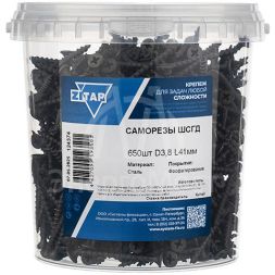Саморез ШСГД 3.8х41 (уп.650шт) Zitar 124374