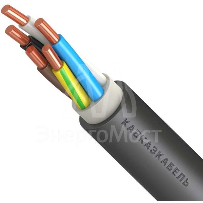 Кабель ВВГнг(А)-LS 5х10 (N PE) 0.66кВ (м) Кавказкабель 020008603