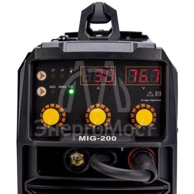 Аппарат сварочный инверторный полуавтоматический MIG-200 Kranz 11-0927