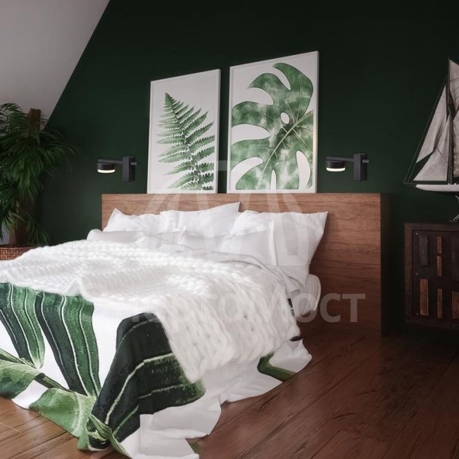 Светильник Lamia 8Вт GX53х1 IP20 бра настен. Freya FR5182WL-01B