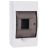 Бокс модульный накладной PDB/W 1004 WH (ЩРН-П- 4) IP41 пластик. Pro JazzWay 5071643