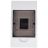 Бокс модульный накладной PDB/W 1004 WH (ЩРН-П- 4) IP41 пластик. Pro JazzWay 5071643
