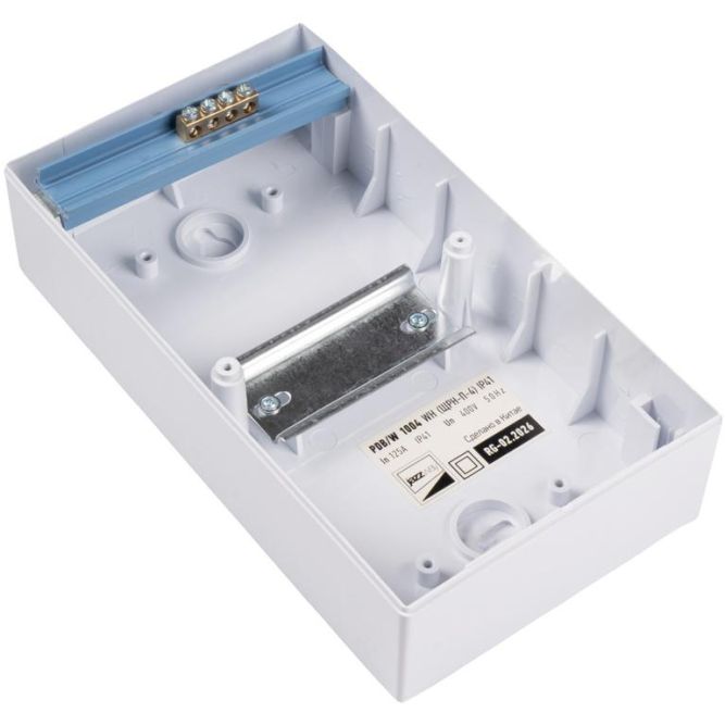Бокс модульный накладной PDB/W 1004 WH (ЩРН-П- 4) IP41 пластик. Pro JazzWay 5071643